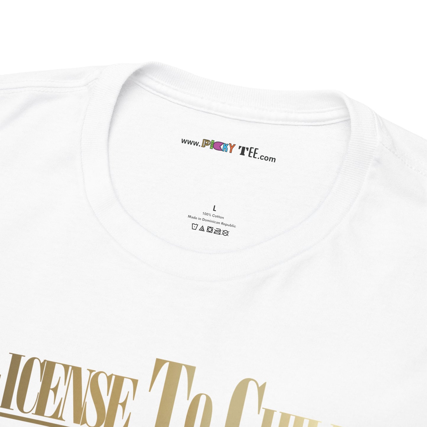 LICENSE TO CHILL 00Zzz Unisex Heavy Cotton Tee