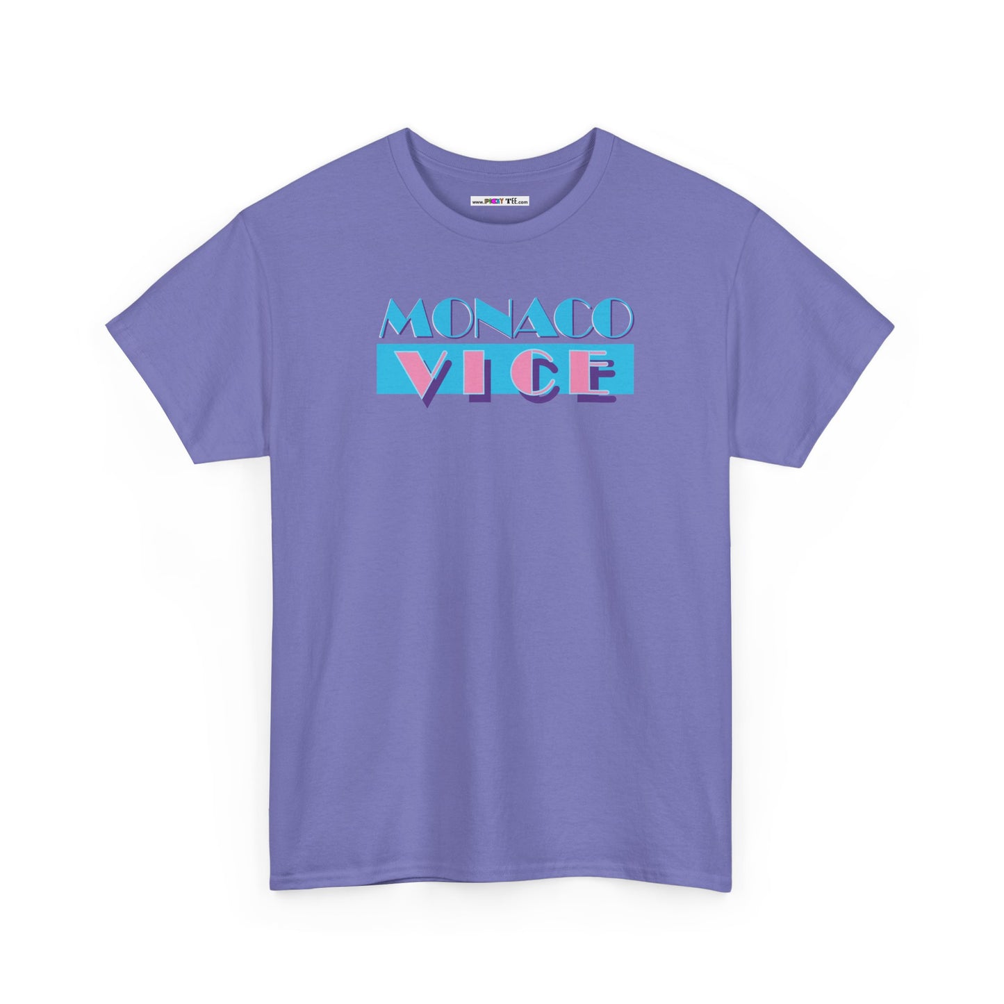 MONACO VICE Unisex Heavy Cotton Tee