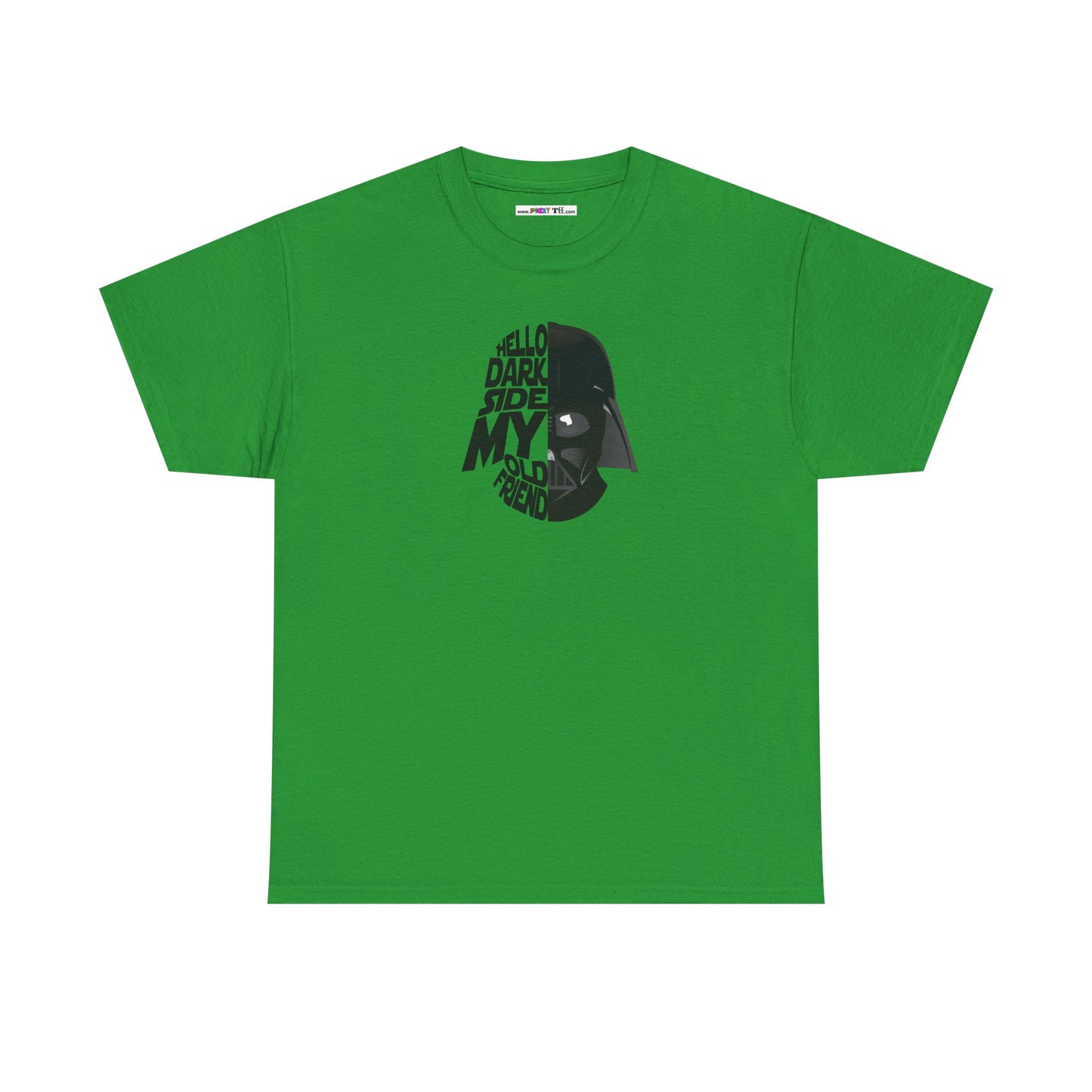 HELLO DARKSIDE MY OLD FRIEND Unisex Heavy Cotton Tee
