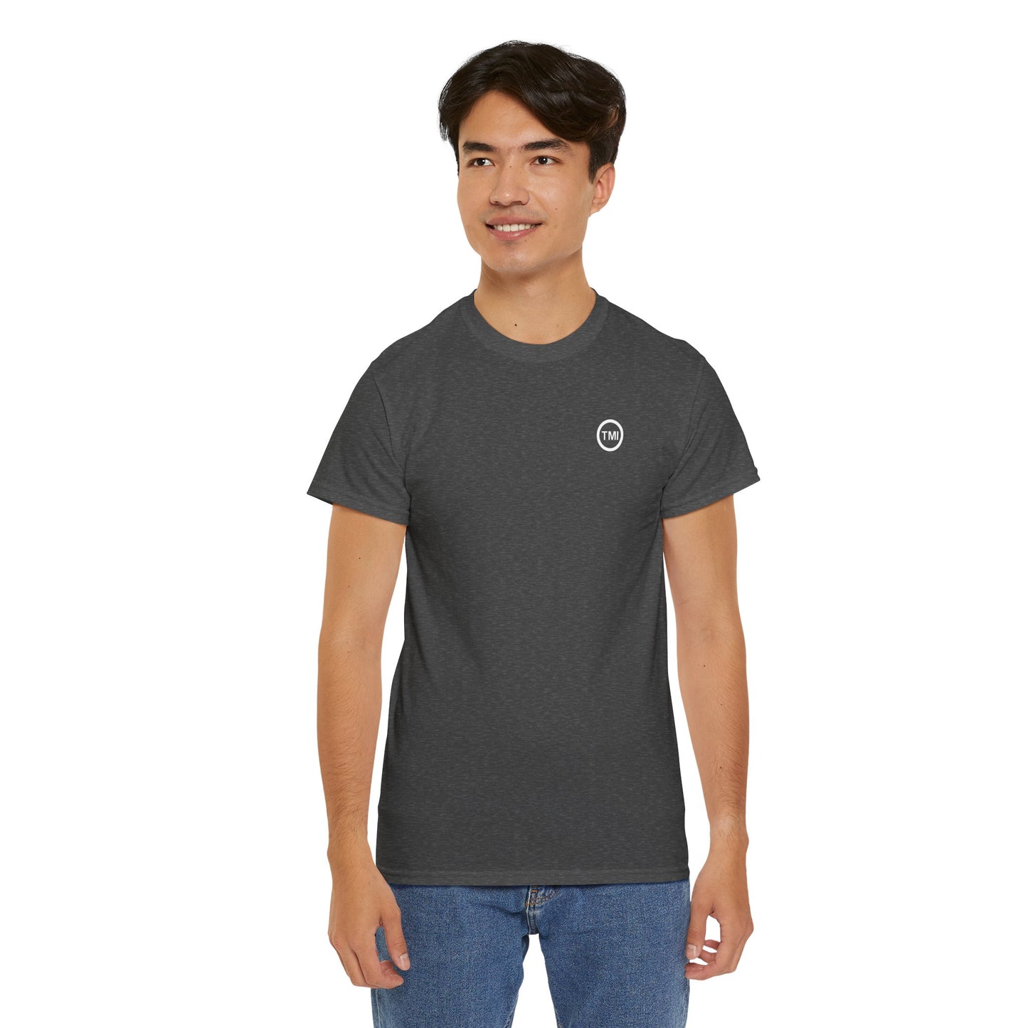 TooMuchInformation TMI Unisex Heavy Cotton Tee