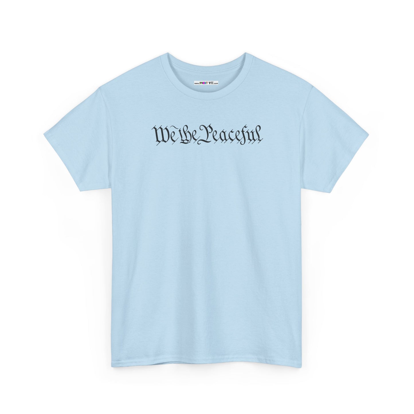 WE THE PEACEFUL Unisex Heavy Cotton Tee
