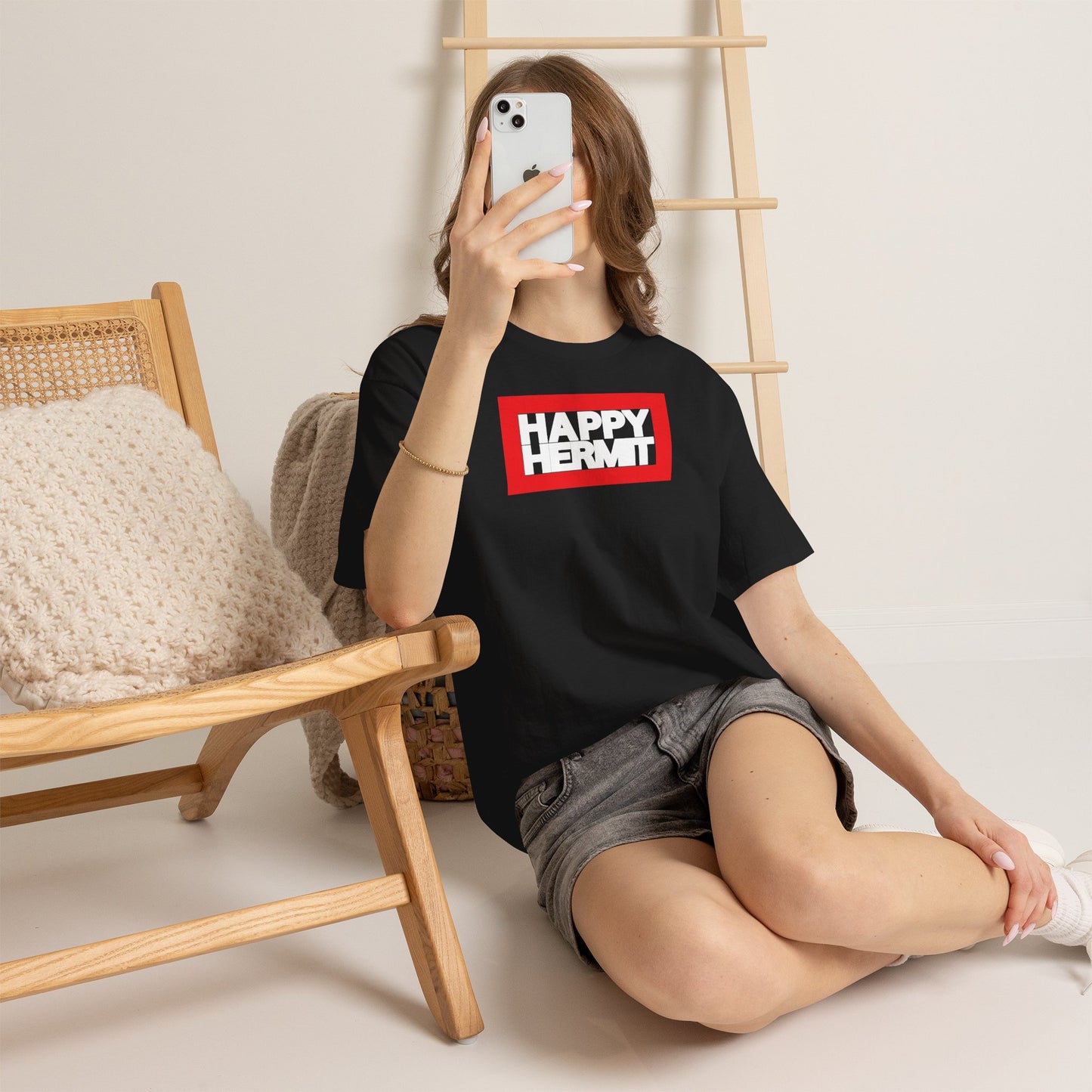 HAPPY HERMIT Unisex Heavy Cotton Tee