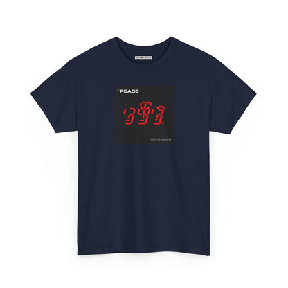 the PEACE ghost in the war-machine Unisex Heavy Cotton Tee