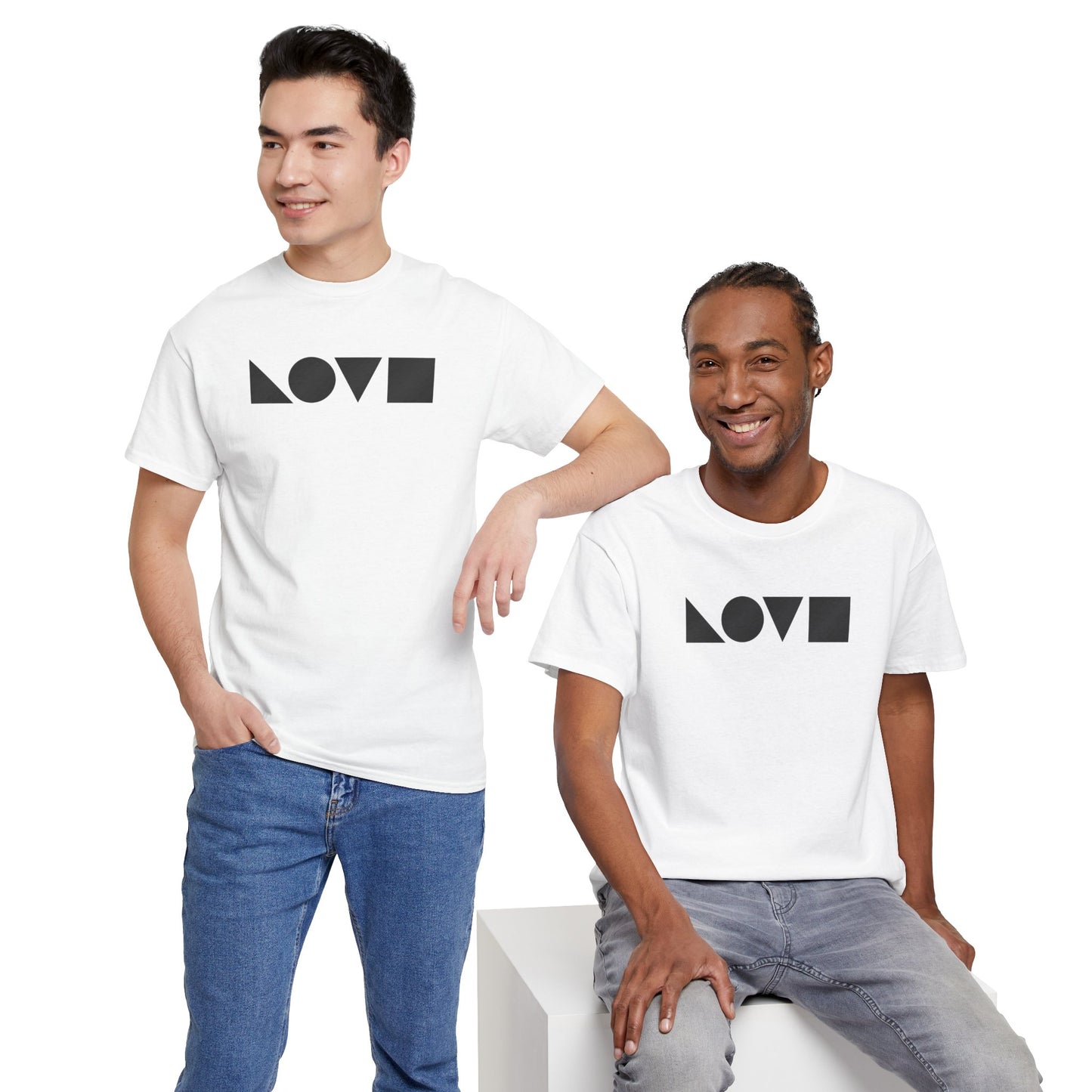 LOVESHAPES Unisex Heavy Cotton Tee