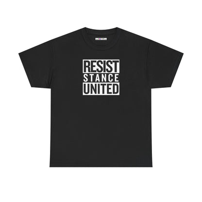 RESIST STANCE UNITED Unisex Heavy Cotton Tee