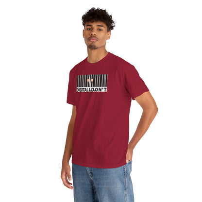 DIGITAL I.D.ON'T Unisex Heavy Cotton Tee
