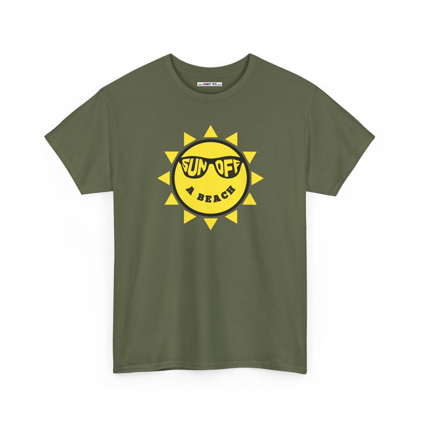 SUN OFF A BEACH Unisex Heavy Cotton Tee