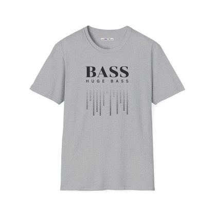 BASS HUGE BASS Unisex Softstyle 100% Cotton T-Shirt