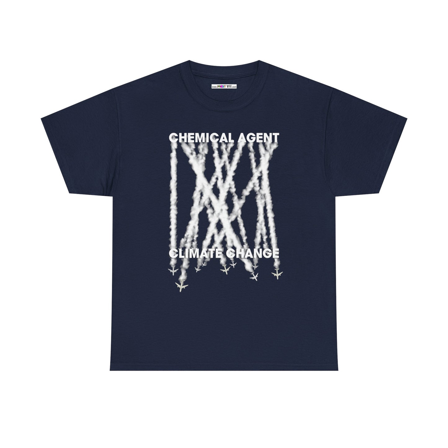 CHEMICAL AGENT/CLIMATE CHANGE Unisex Heavy Cotton Tee