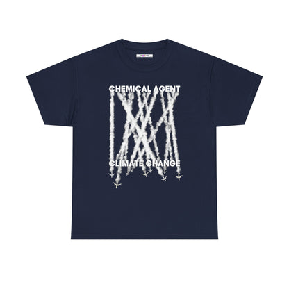 CHEMICAL AGENT/CLIMATE CHANGE Unisex Heavy Cotton Tee