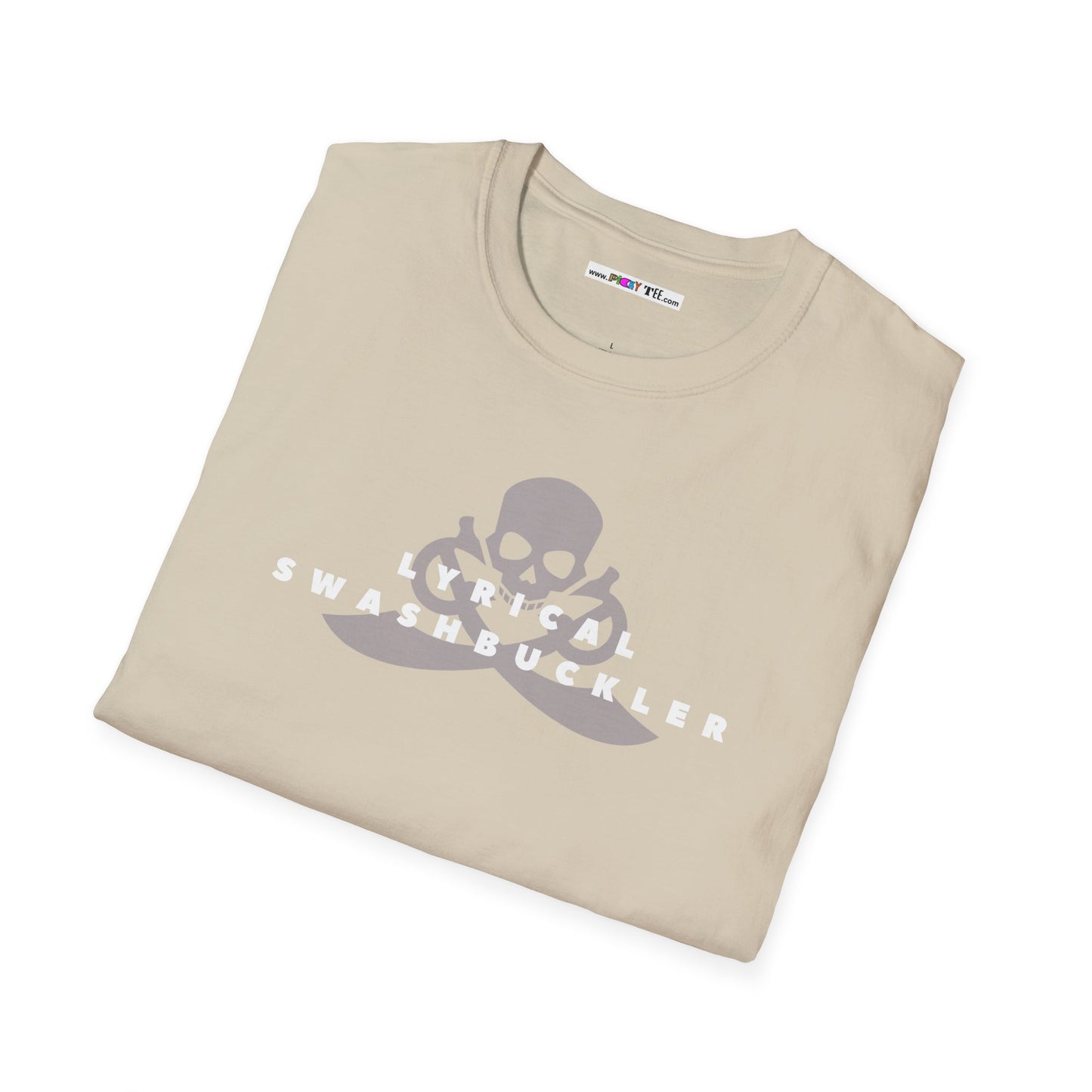 LYRICAL SWASHBUCKLER Unisex Softstyle 100% Cotton T-Shirt