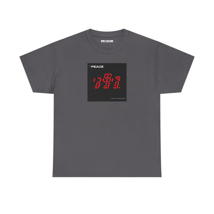 the PEACE ghost in the war-machine Unisex Heavy Cotton Tee