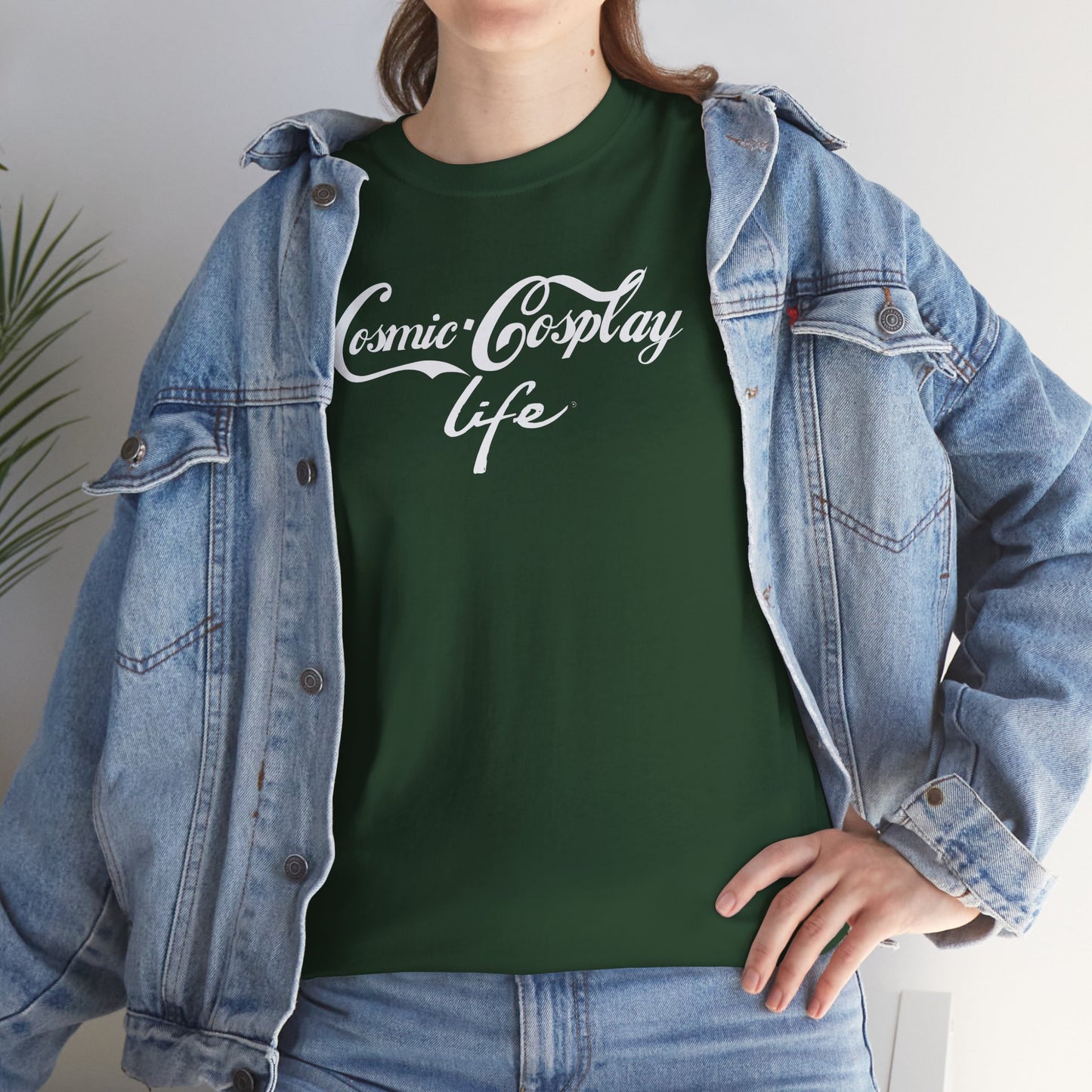 Cosmic Cosplay Life Unisex Heavy Cotton Tee
