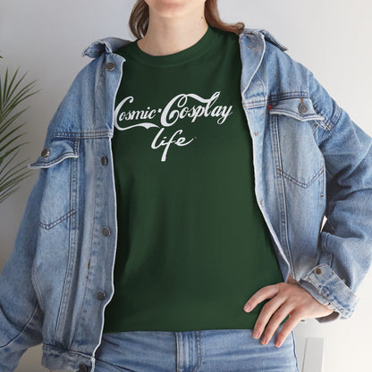 Cosmic Cosplay Life Unisex Heavy Cotton Tee