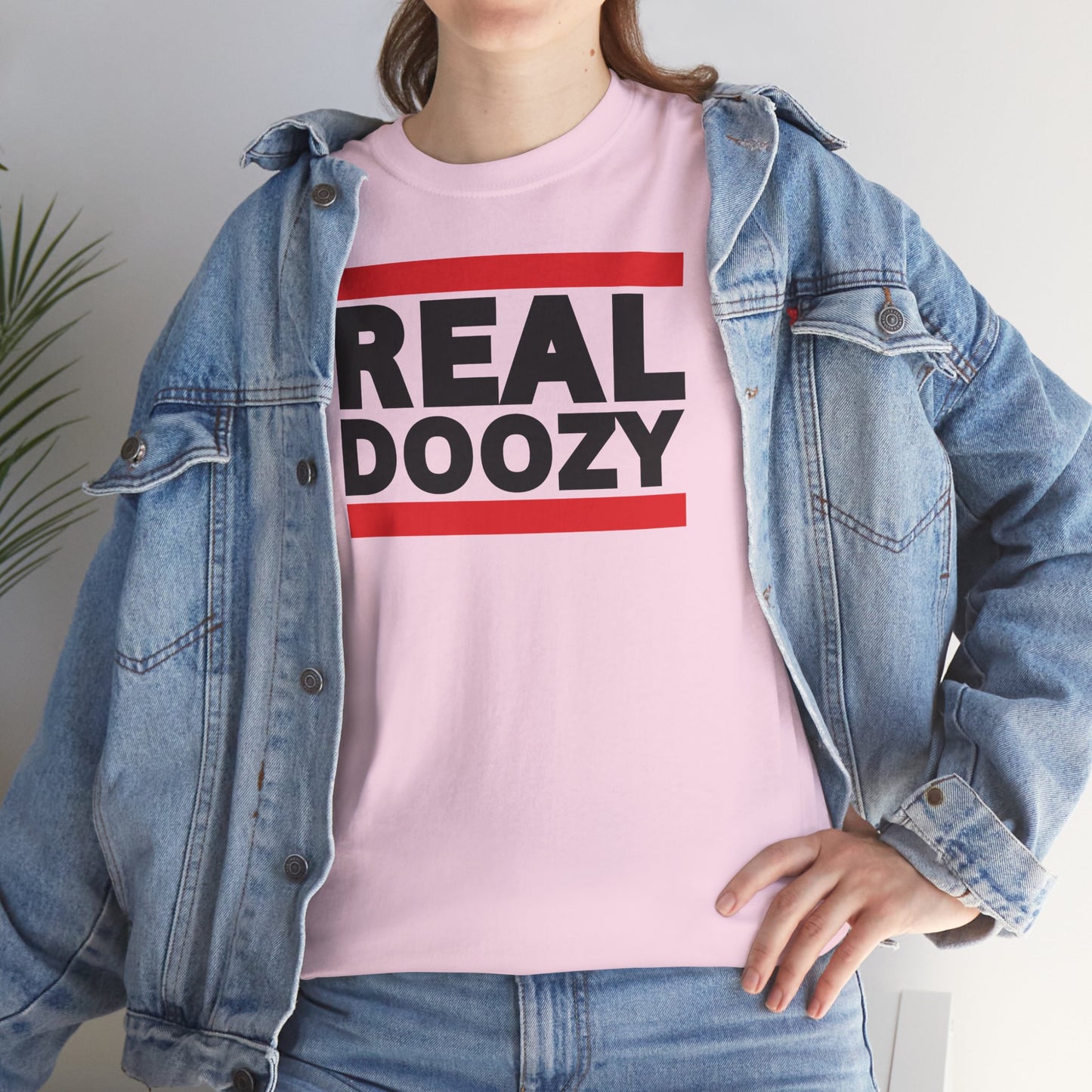 REAL DOOZY Unisex Heavy Cotton Tee