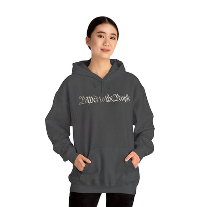 poWEr to THE PEOPLE Unisex Heavy Blend™ Hooded Sweatshirt