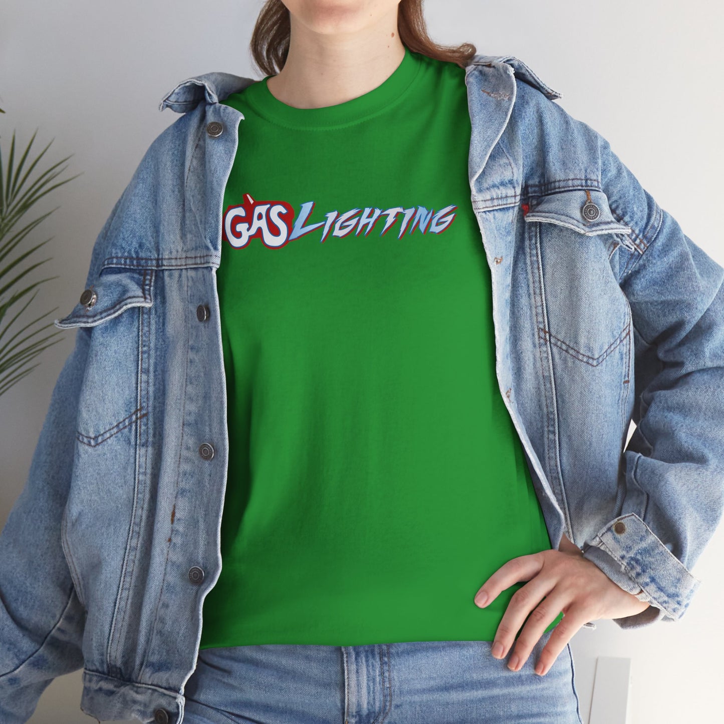 GAS LIGHTING Unisex Heavy Cotton Tee