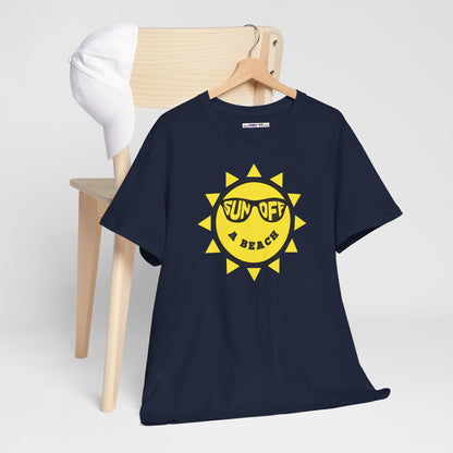 SUN OFF A BEACH Unisex Heavy Cotton Tee