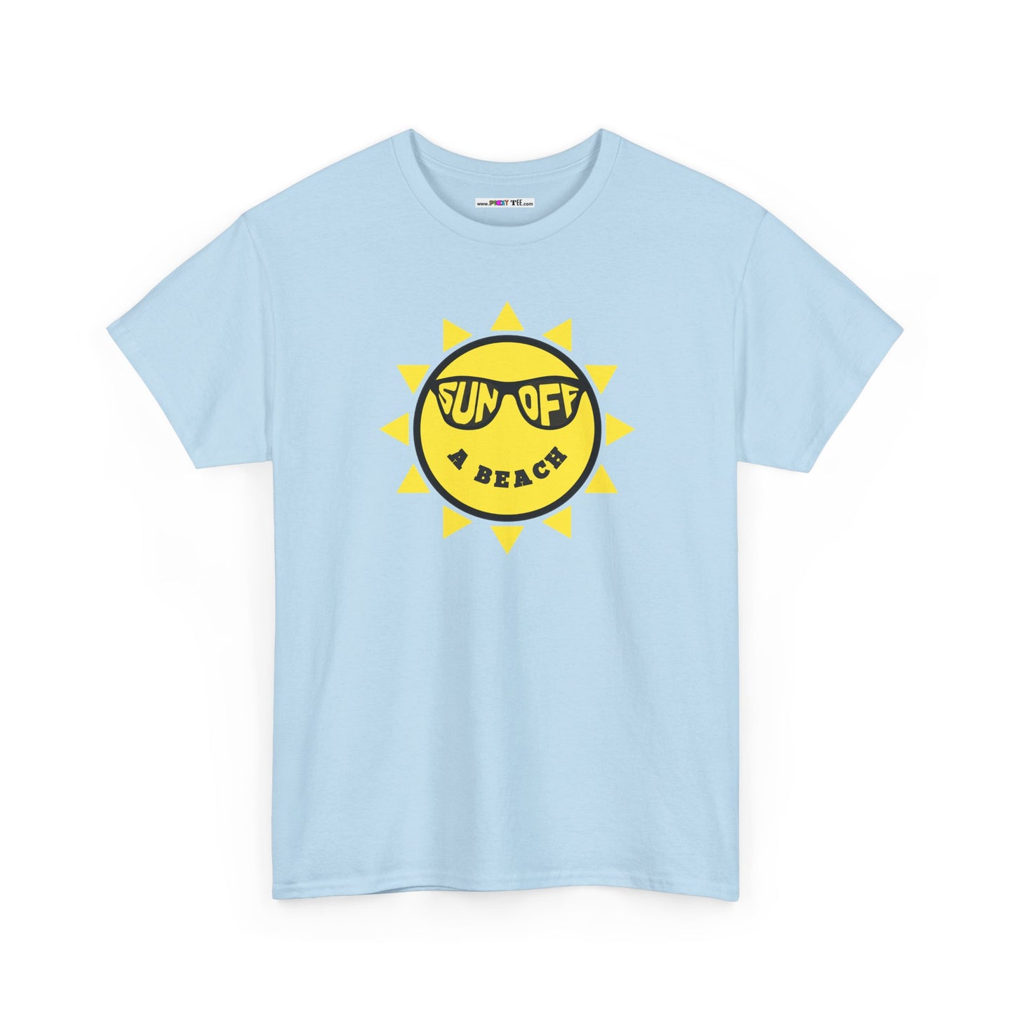 SUN OFF A BEACH Unisex Heavy Cotton Tee