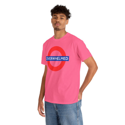 OVERWHELMED Unisex Heavy Cotton Tee