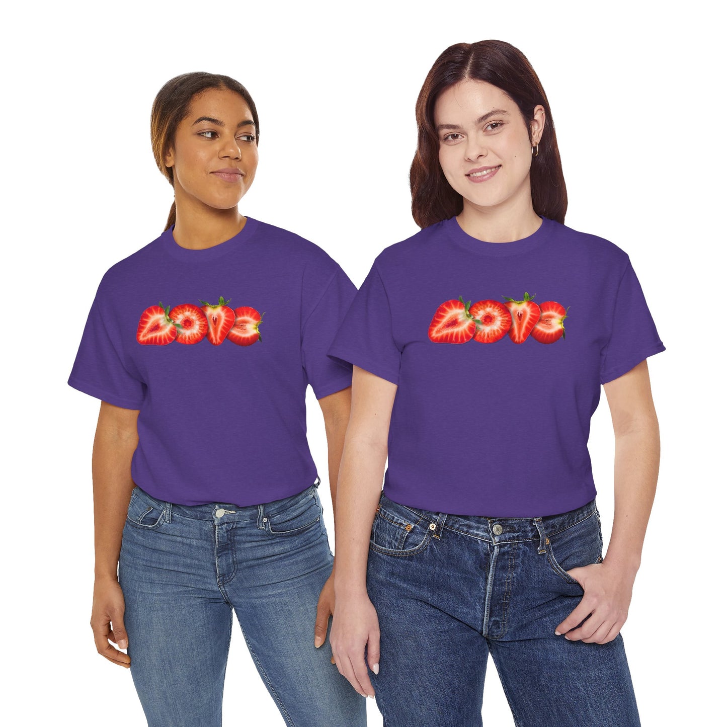 BERRY MUCH LOVE Unisex Heavy Cotton Tee