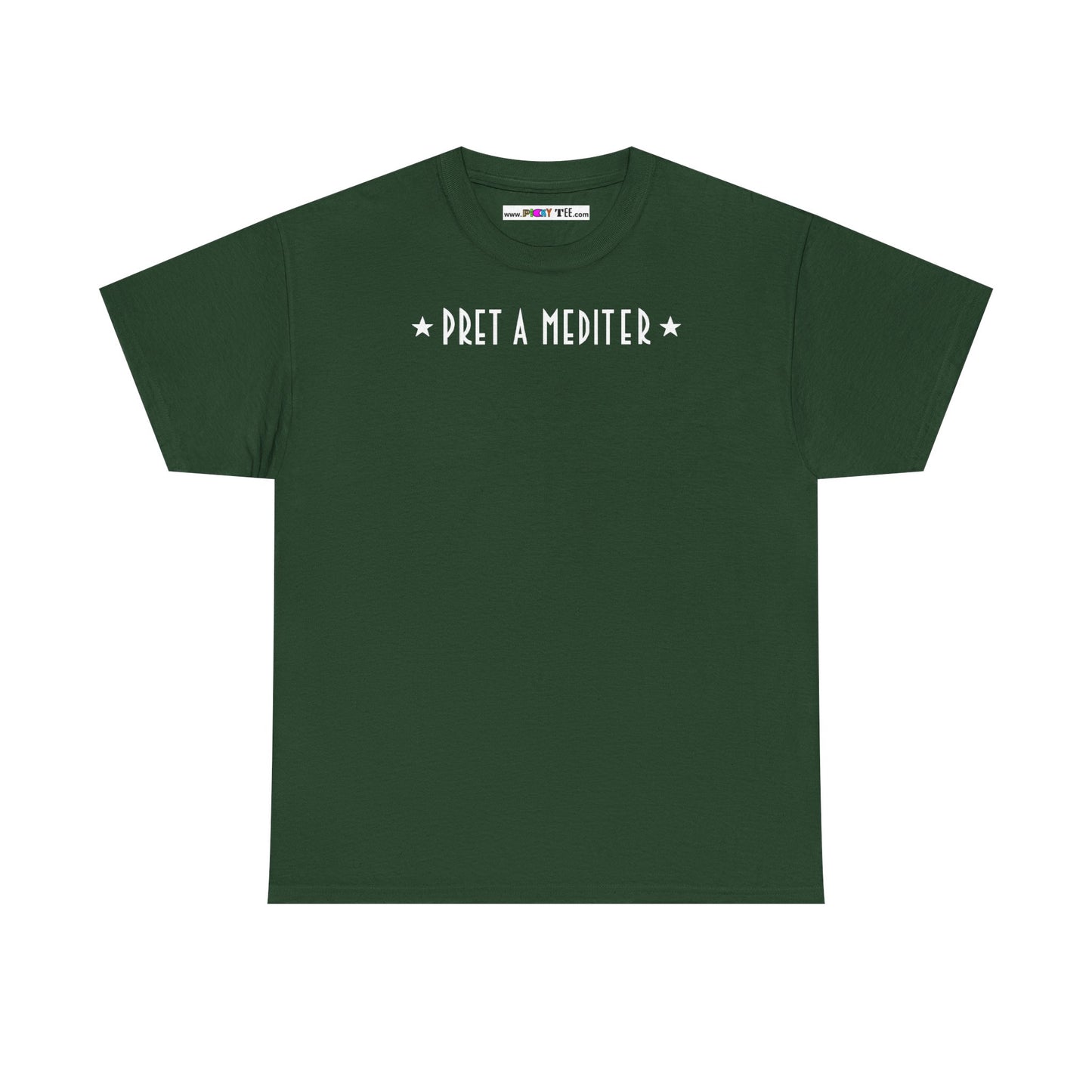 * PRET A MEDITER * Unisex Heavy Cotton Tee
