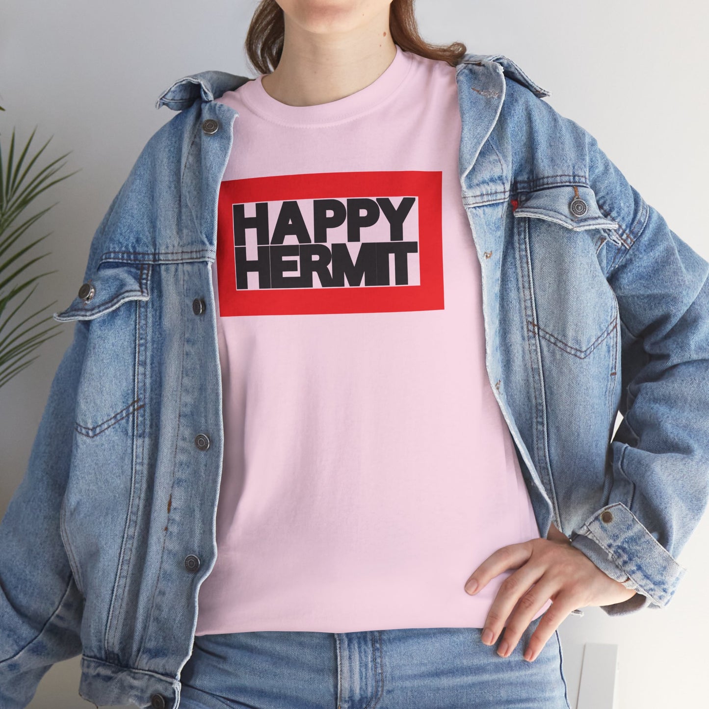 HAPPY HERMIT Unisex Heavy Cotton Tee