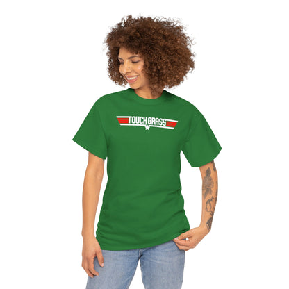 TOUCH GRASS Unisex Heavy Cotton Tee