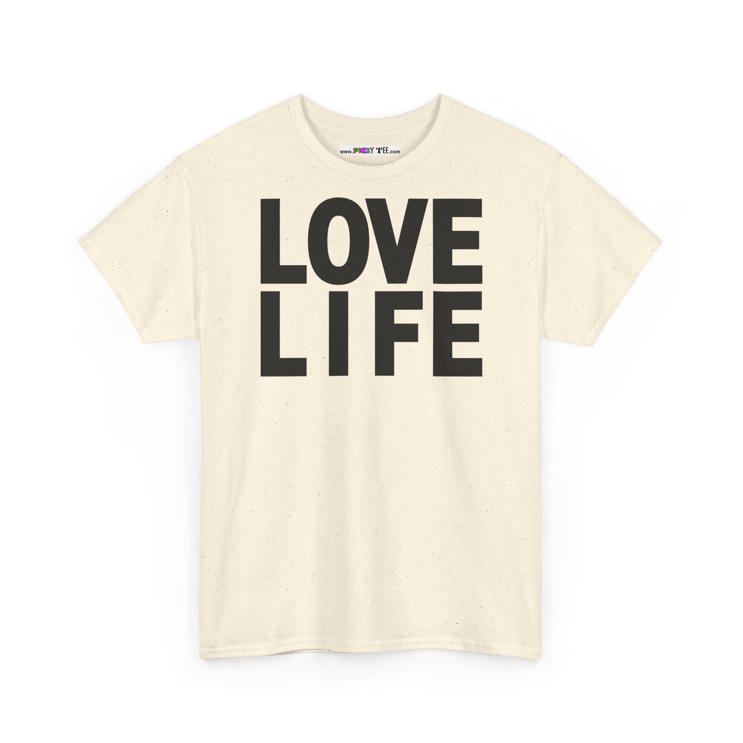 LOVE LIFE Unisex Heavy Cotton Tee