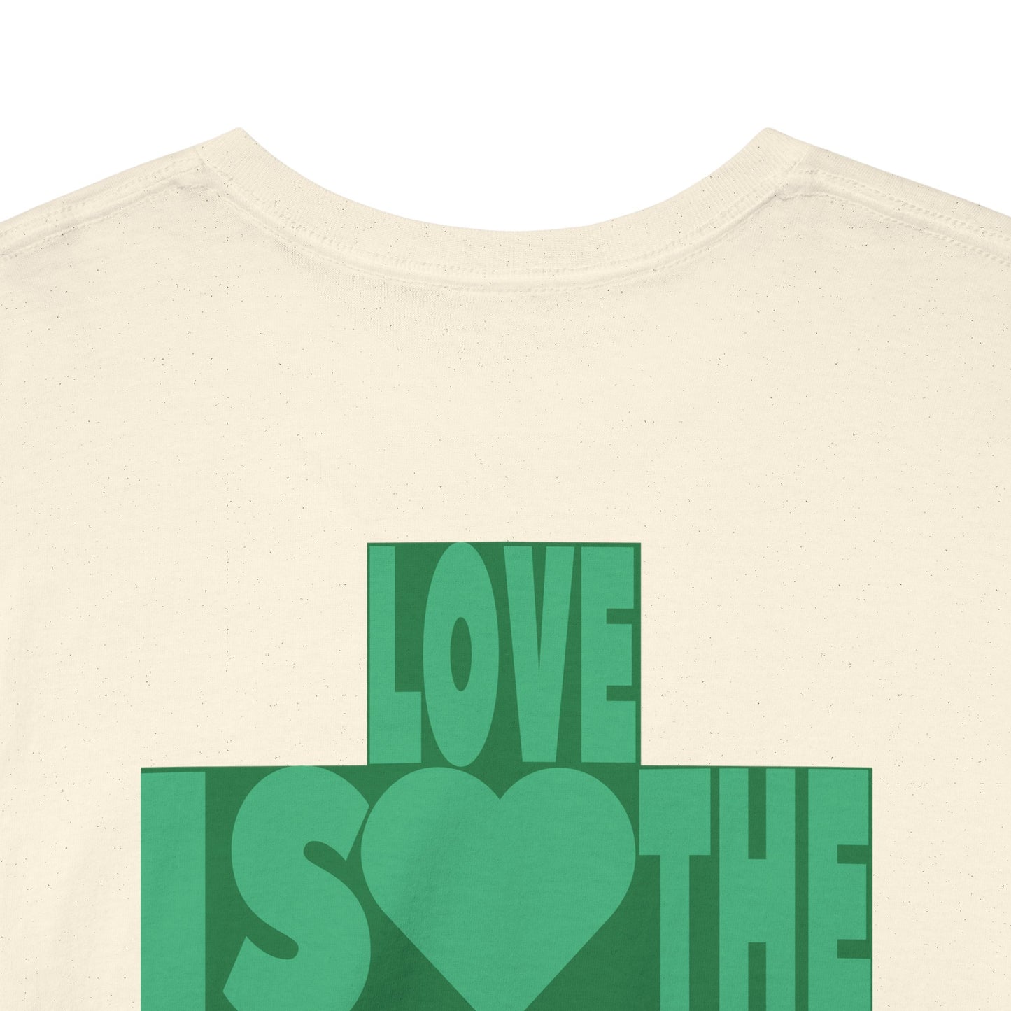 LOVE IS THE DRUG Unisex Heavy Cotton Tee