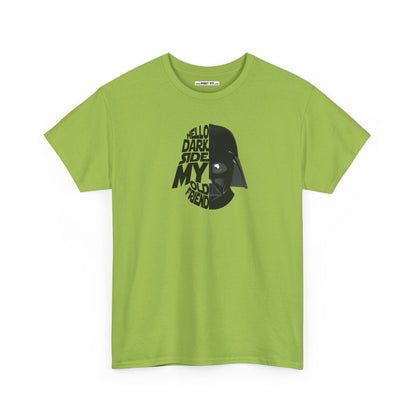 HELLO DARKSIDE MY OLD FRIEND Unisex Heavy Cotton Tee