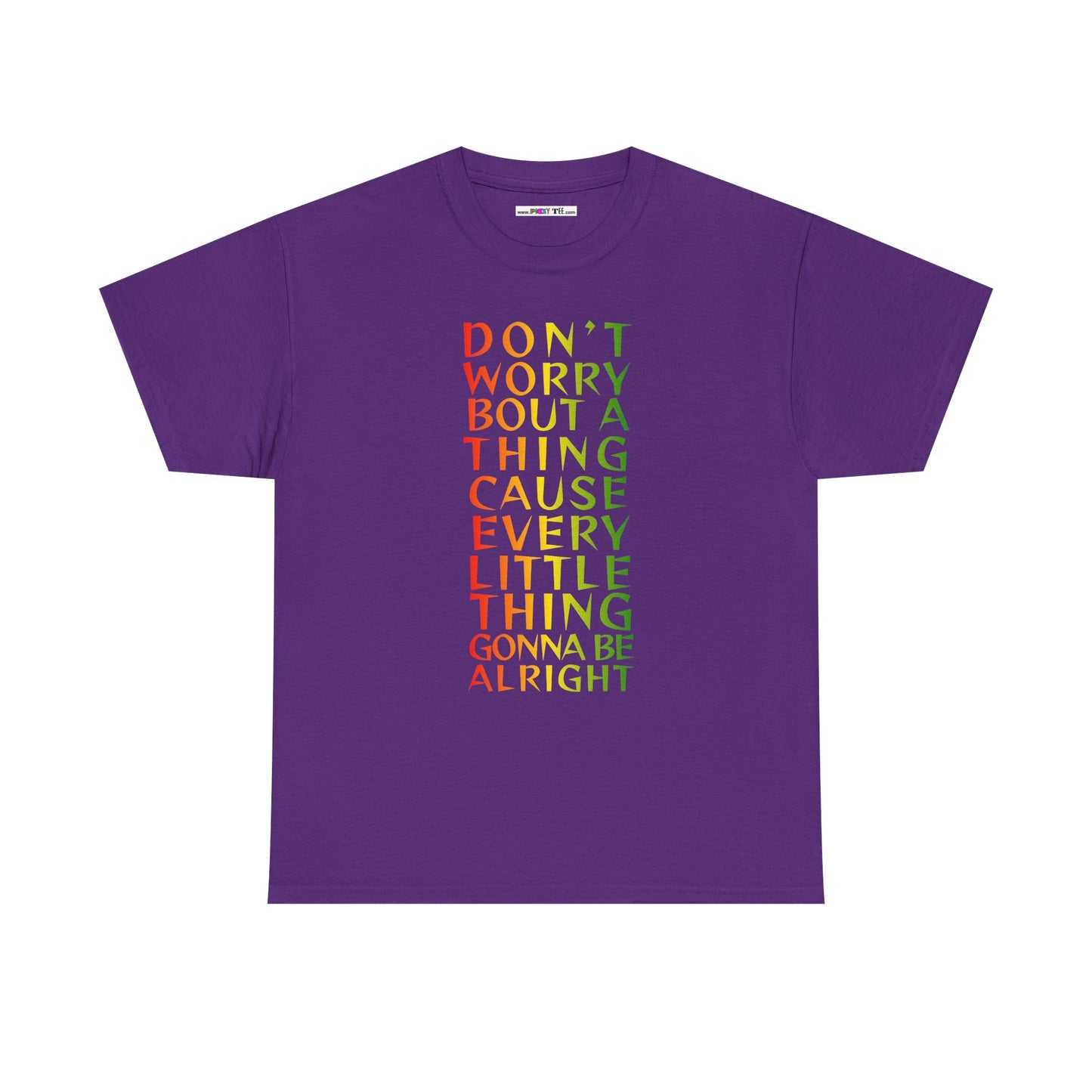 DON'T WORRY BOUT A THING CAUSE Unisex Heavy Cotton Tee
