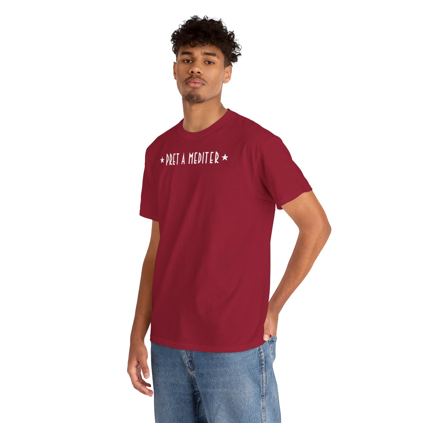 * PRET A MEDITER * Unisex Heavy Cotton Tee