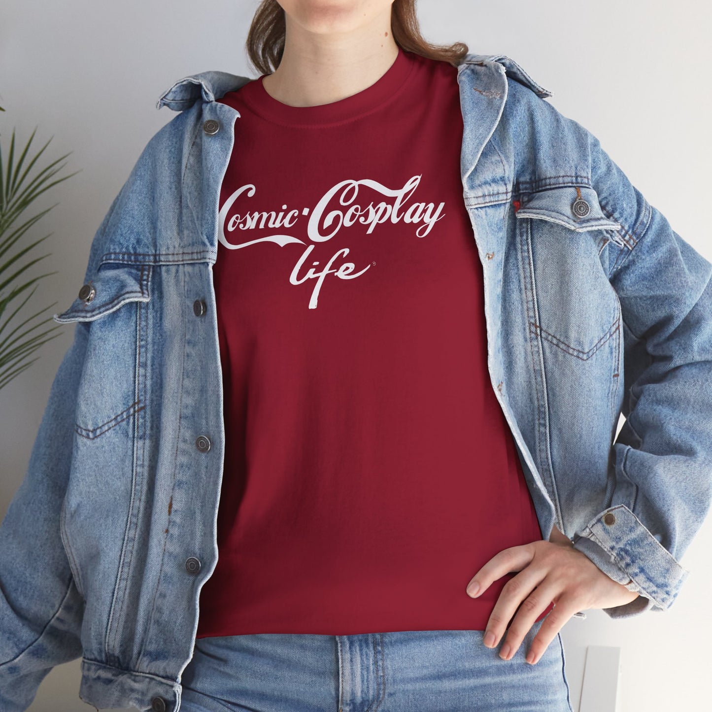 Cosmic Cosplay Life Unisex Heavy Cotton Tee