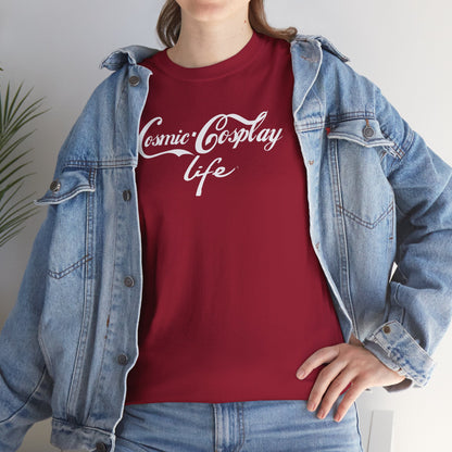 Cosmic Cosplay Life Unisex Heavy Cotton Tee
