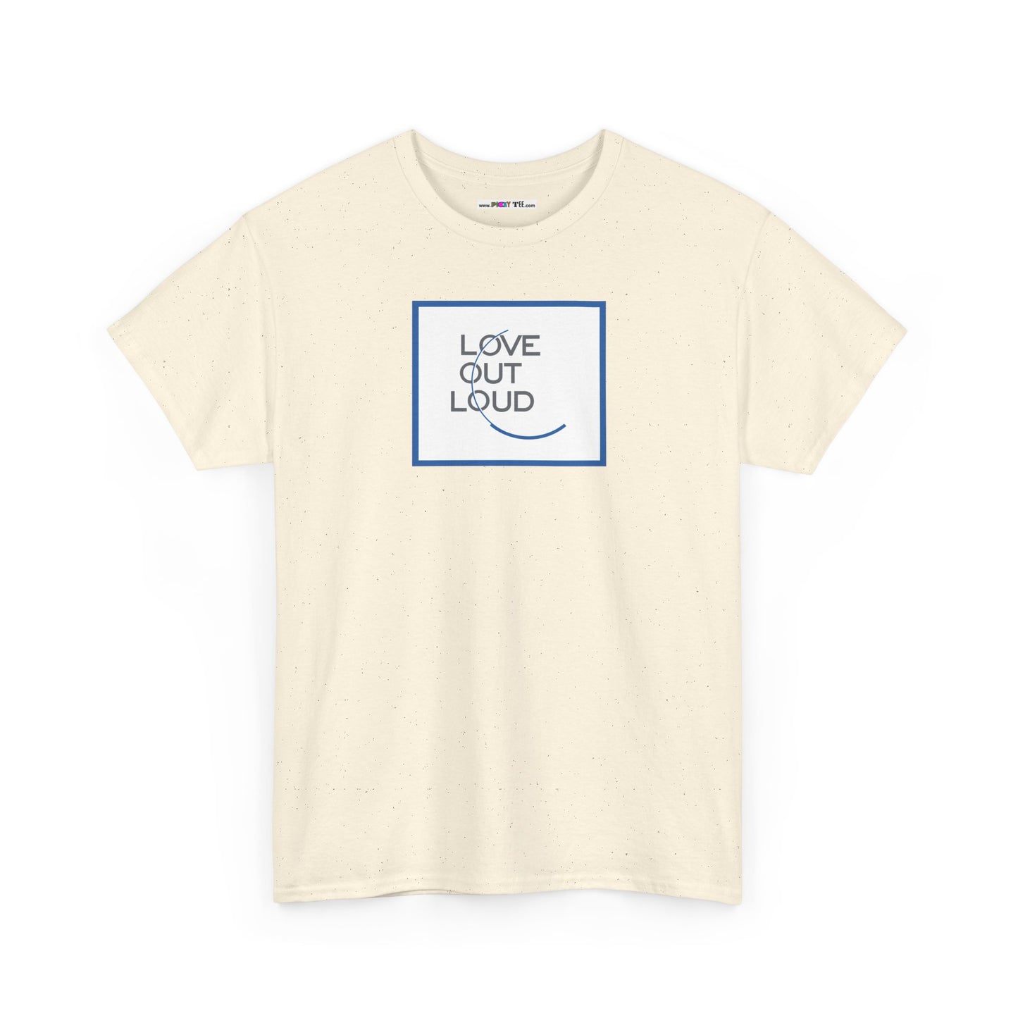 LOL- LOVE OUT LOUD Unisex Heavy Cotton Tee