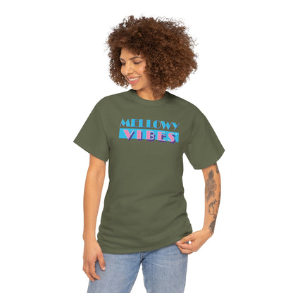 MELLOWY VIBES Unisex Heavy Cotton Tee