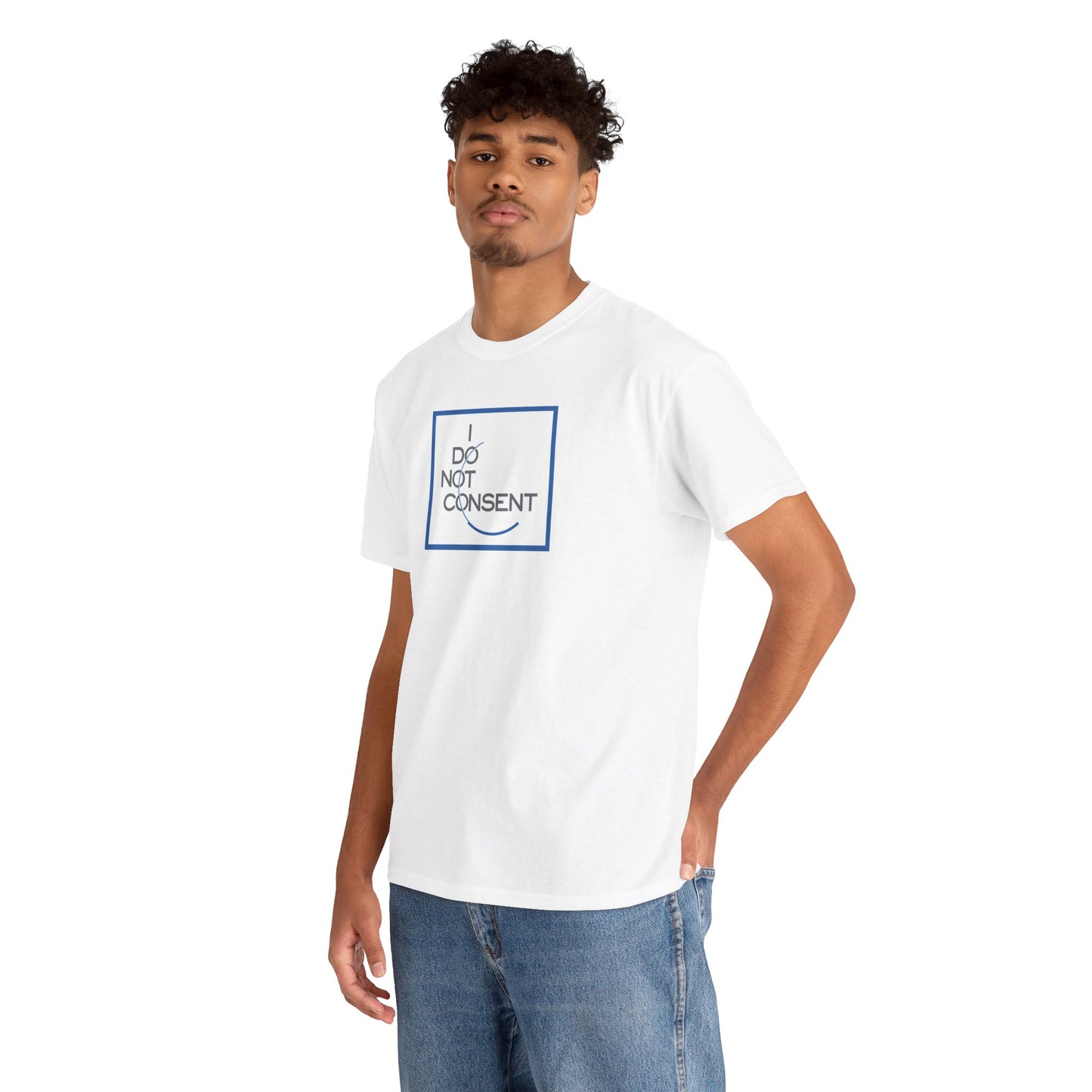 I DO NOT CONSENT Unisex Heavy Cotton Tee