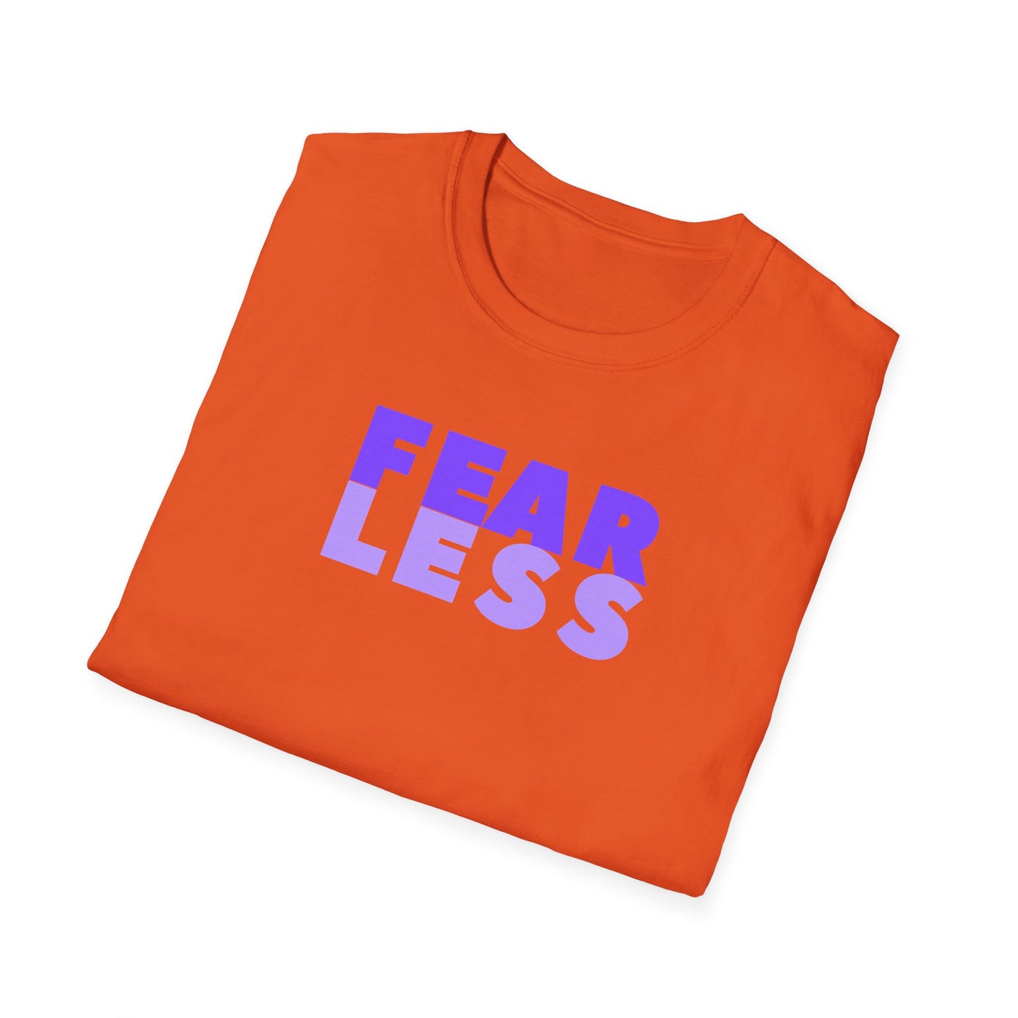 FEAR LESS Unisex Softstyle 100% Cotton T-Shirt