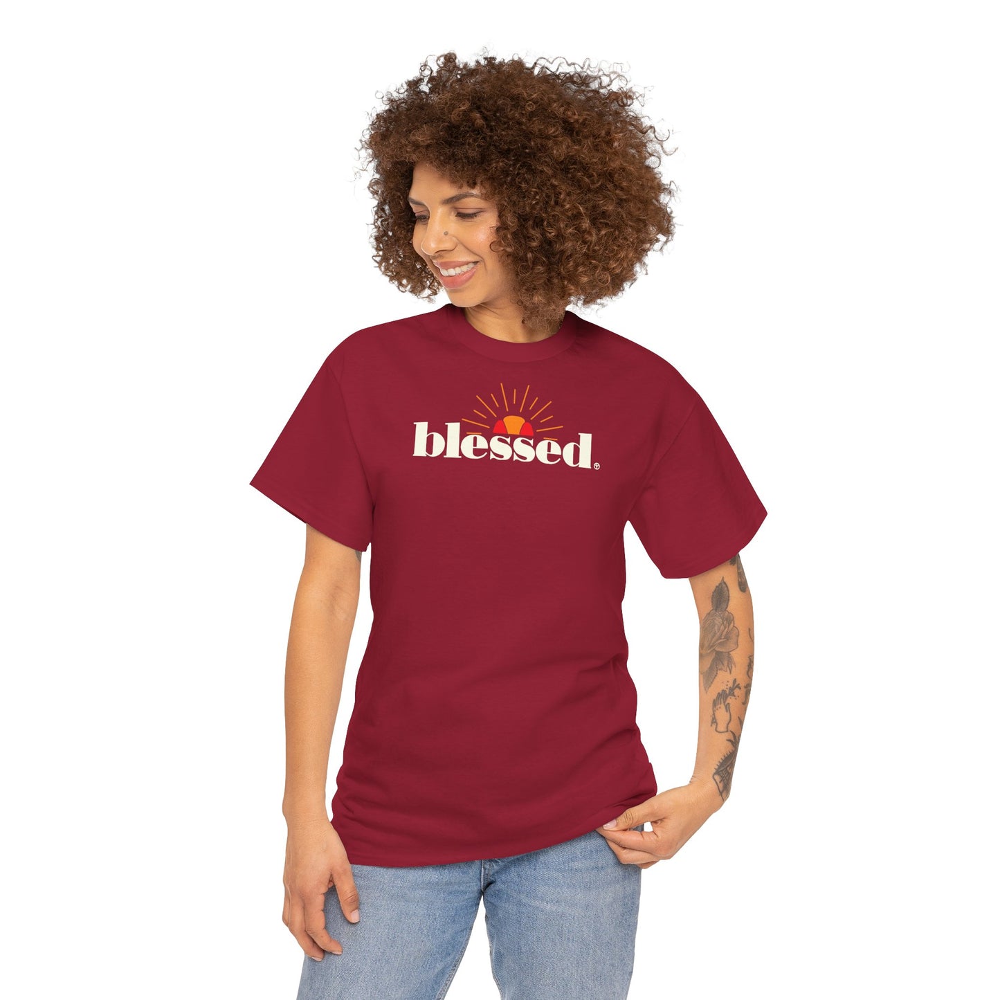 blessed Unisex Heavy Cotton Tee