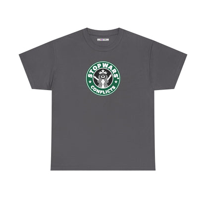 STOP WARS' CONFLICTS Unisex Heavy Cotton Tee