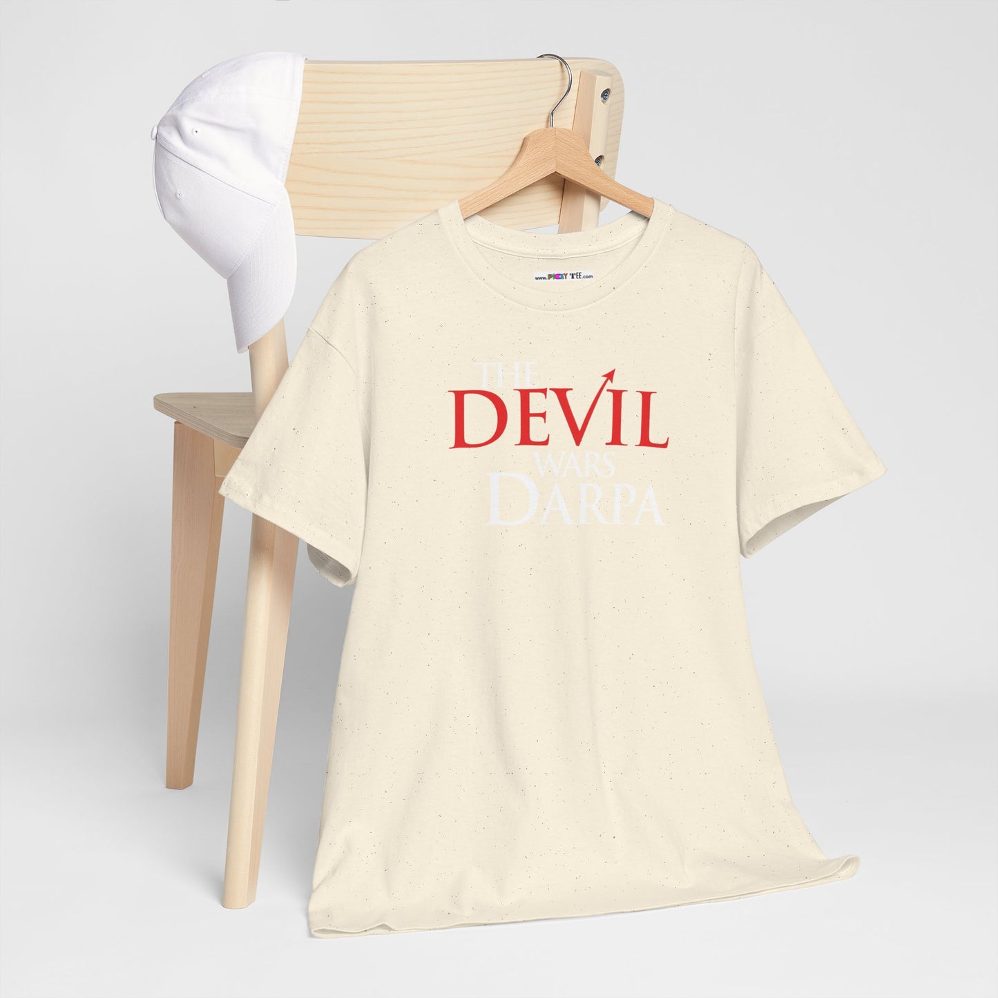 THE DEVIL WARS DARPA Unisex Heavy Cotton Tee