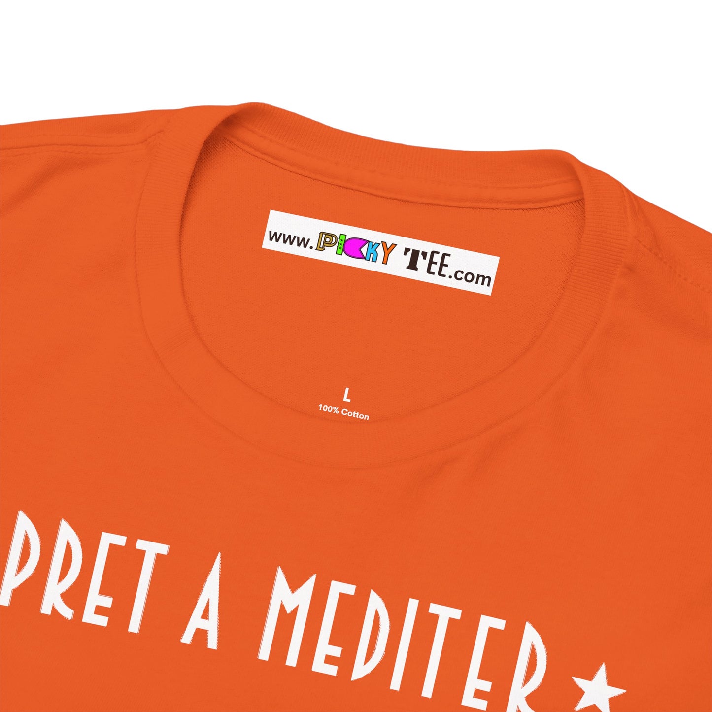 * PRET A MEDITER * Unisex Heavy Cotton Tee