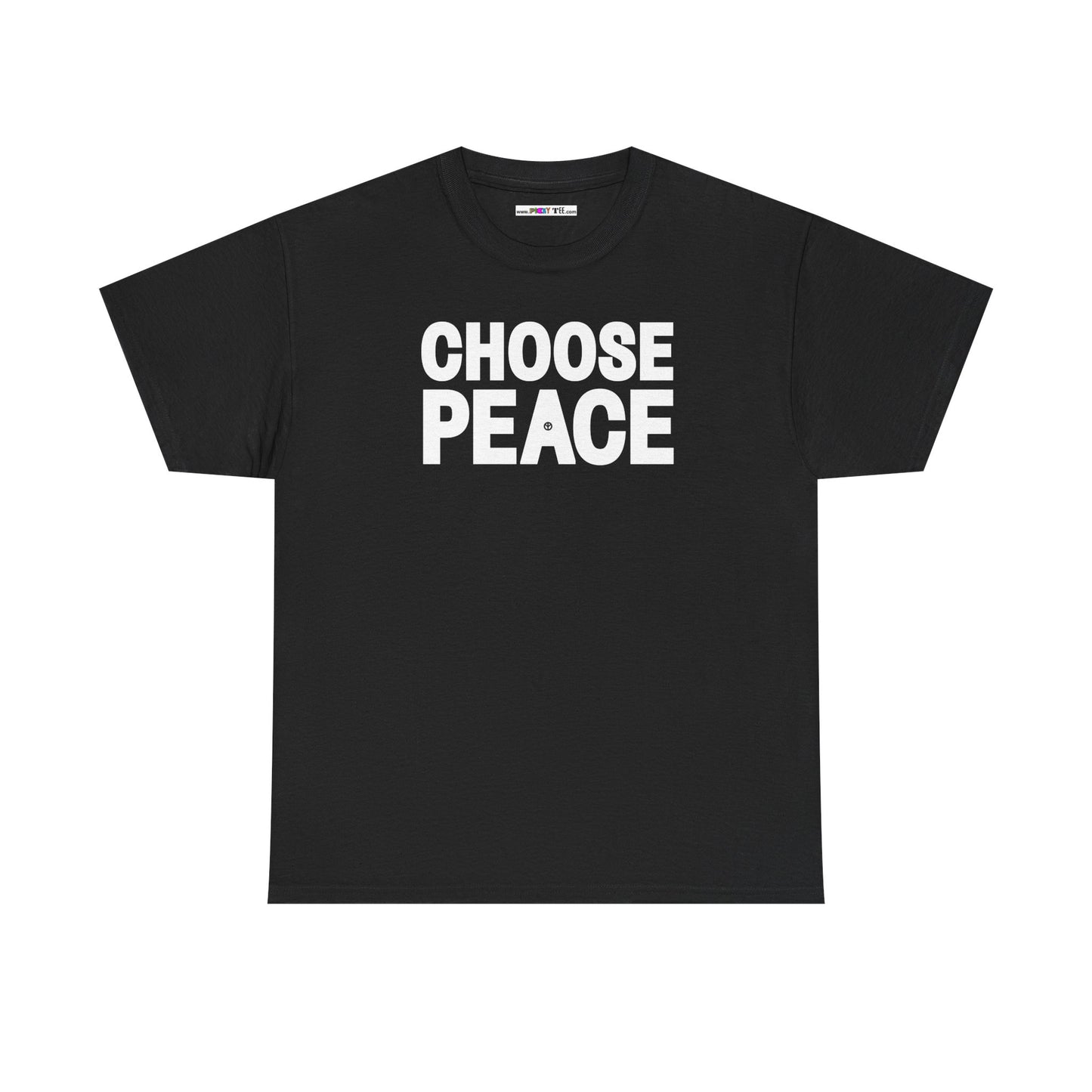 CHOOSE PEACE Unisex Heavy Cotton Tee