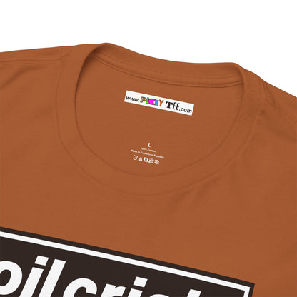 oil crisis/Foil THE crisis Unisex Heavy Cotton Tee