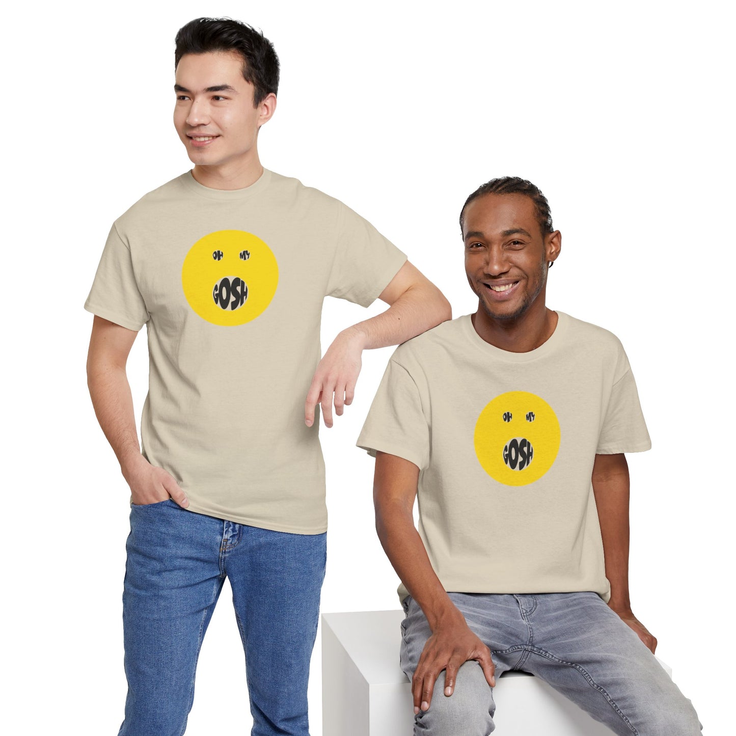 OH MY GOSH Unisex Heavy Cotton Tee