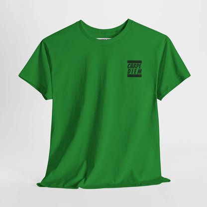 CARPE DIEM "I SEIZE DAY, PEOPLE" Unisex Heavy Cotton Tee