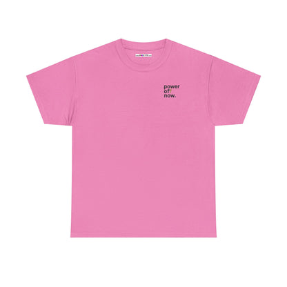 power off now Unisex Heavy Cotton Tee