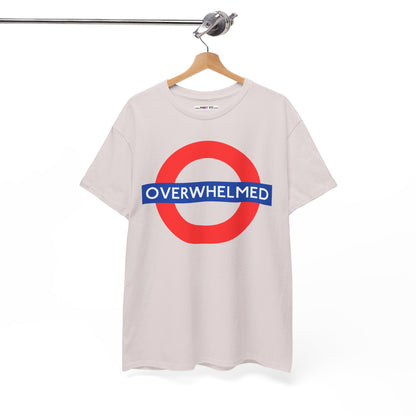 OVERWHELMED Unisex Heavy Cotton Tee