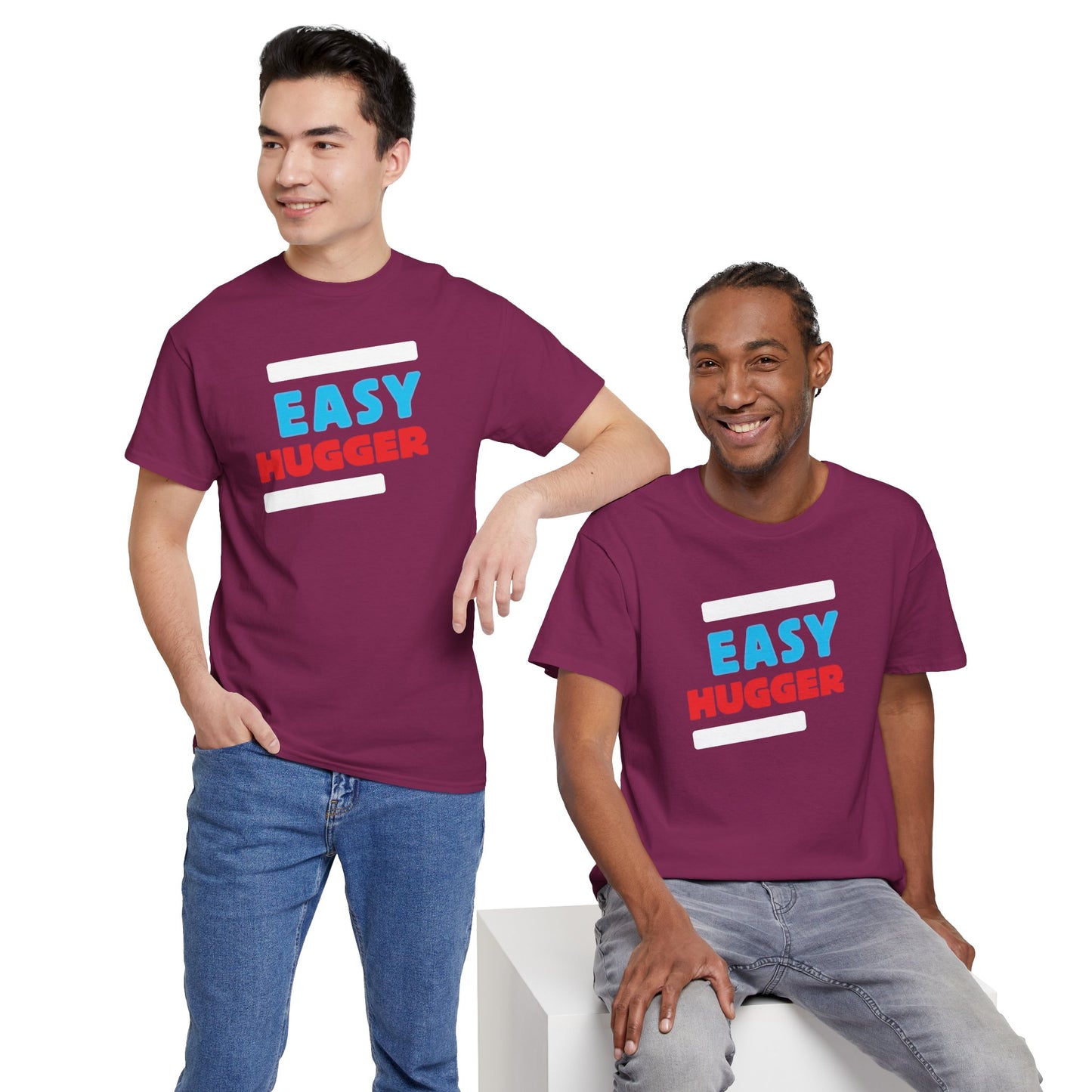 EASY HUGGER Unisex Heavy Cotton Tee